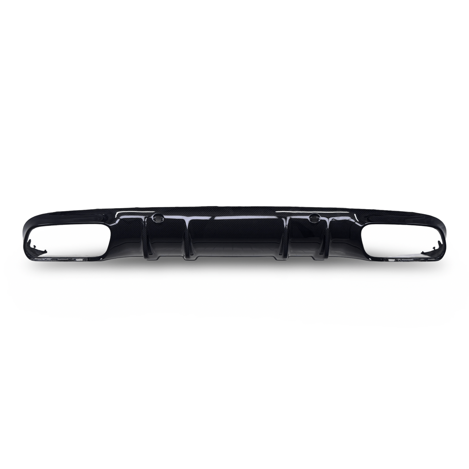 Mercedes C63 / C63s W205 Facelift Carbon Fibre Rear Bumper Diffuser OEM A2058857203 - GERMAN PARTS 