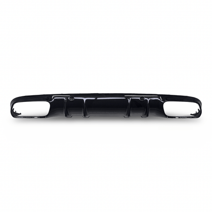 Mercedes C63 / C63s W205 Facelift Carbon Fibre Rear Bumper Diffuser OEM A2058857203 - GERMAN PARTS 
