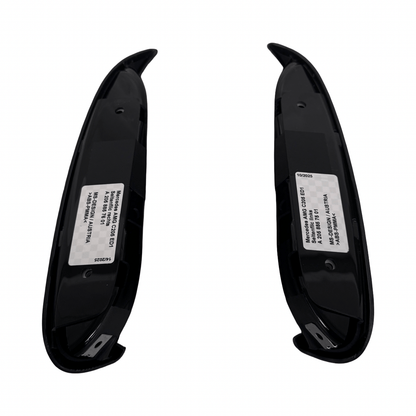 Mercedes C63 / C63s W205 Rear Bumper Flicks / Flaps A2058857501 / A2058857601 - GERMAN PARTS 