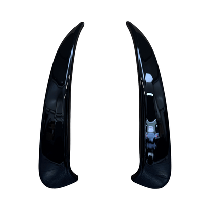 Mercedes C63 / C63s W205 Rear Bumper Flicks / Flaps A2058857501 / A2058857601 - GERMAN PARTS 