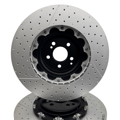 Mercedes Floating Front Disc (AMG) 390mm A2304211212 (PRICE PER DISC) W190 W197 W204 W219 R230 - GERMAN PARTS 