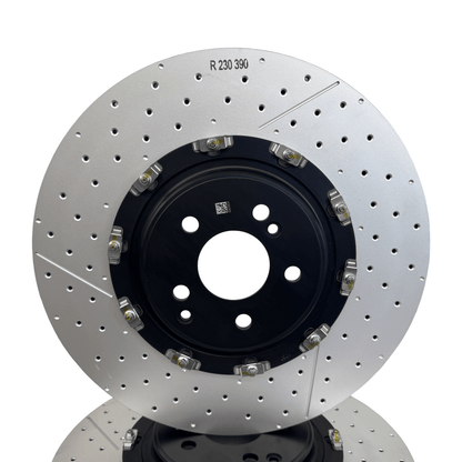 Mercedes Floating Front Disc (AMG) 390mm A2304211212 (PRICE PER DISC) W190 W197 W204 W219 R230 - GERMAN PARTS 