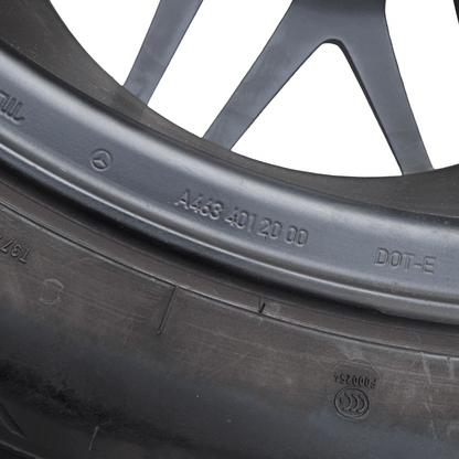 Mercedes G63 AMG W463 Multi Spoke 22 Inch Alloys Set of 4 With Tyres  A4634012000 - GERMAN PARTS 