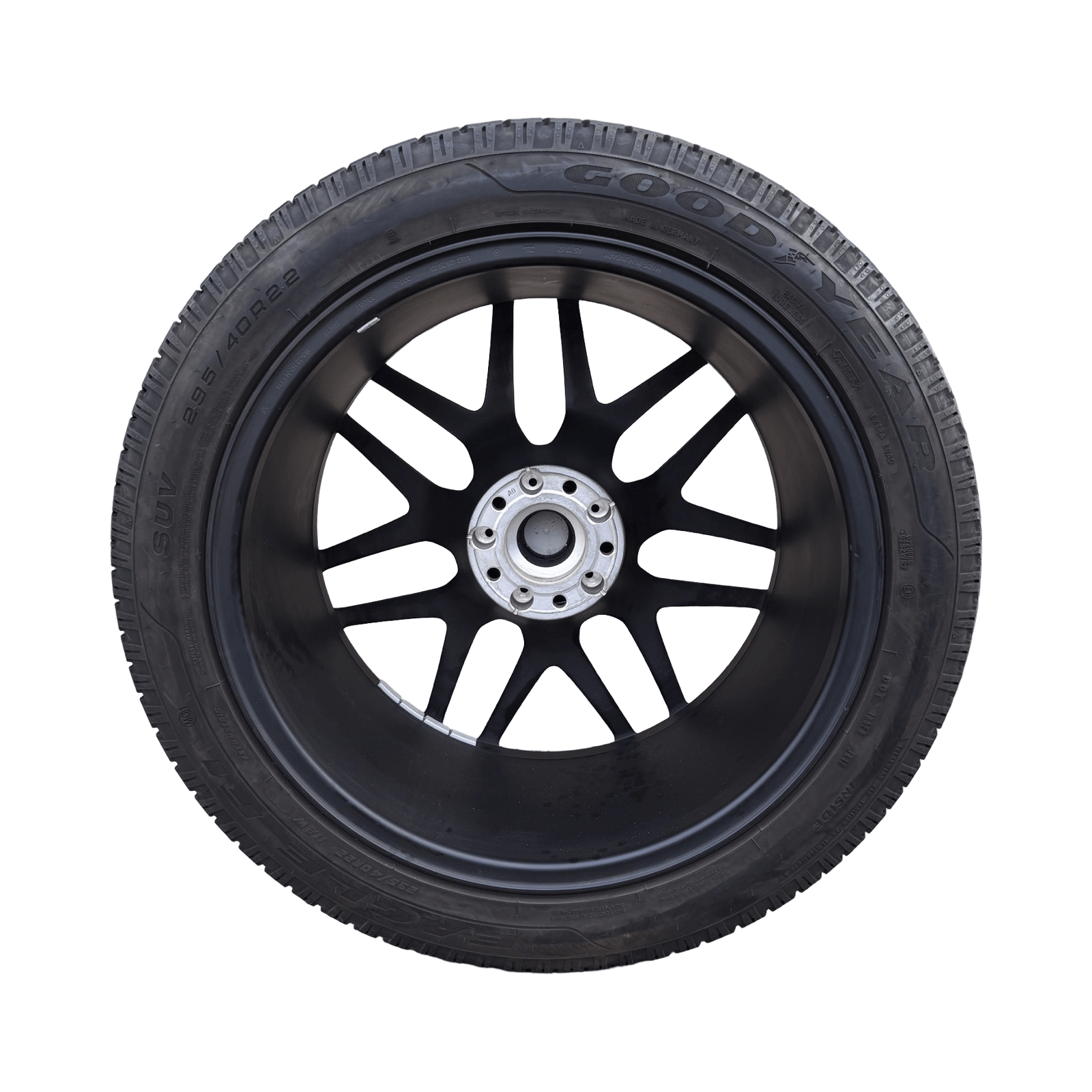 Mercedes G63 AMG W463 Multi Spoke 22 Inch Alloys Set of 4 With Tyres  A4634012000 - GERMAN PARTS 