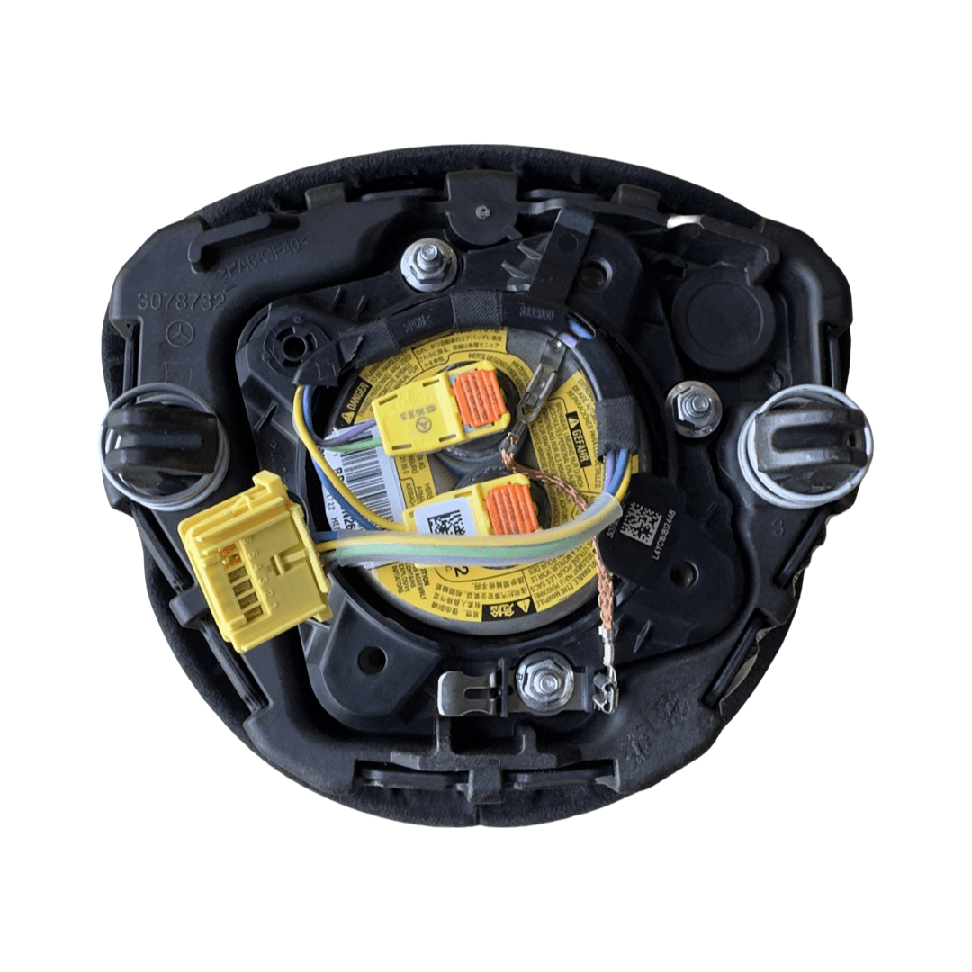 Mercedes Steering Wheel Airbag full Alcantara 2015 - 2018 (Custom Airbag) A0008601702 - GERMAN PARTS 
