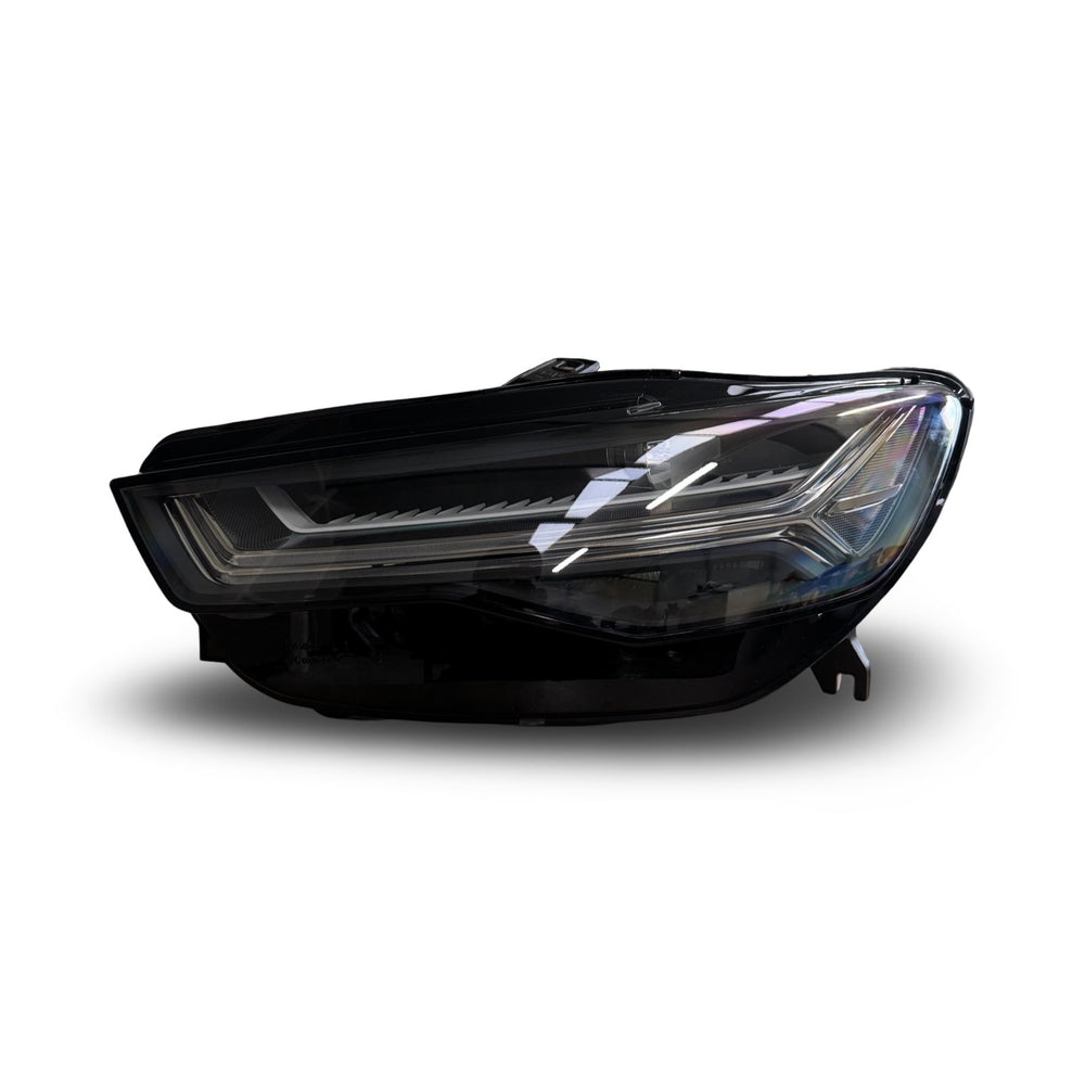 AUDI A6 C7 left side Matrix LED headlight (Black) - GERMAN PARTS 