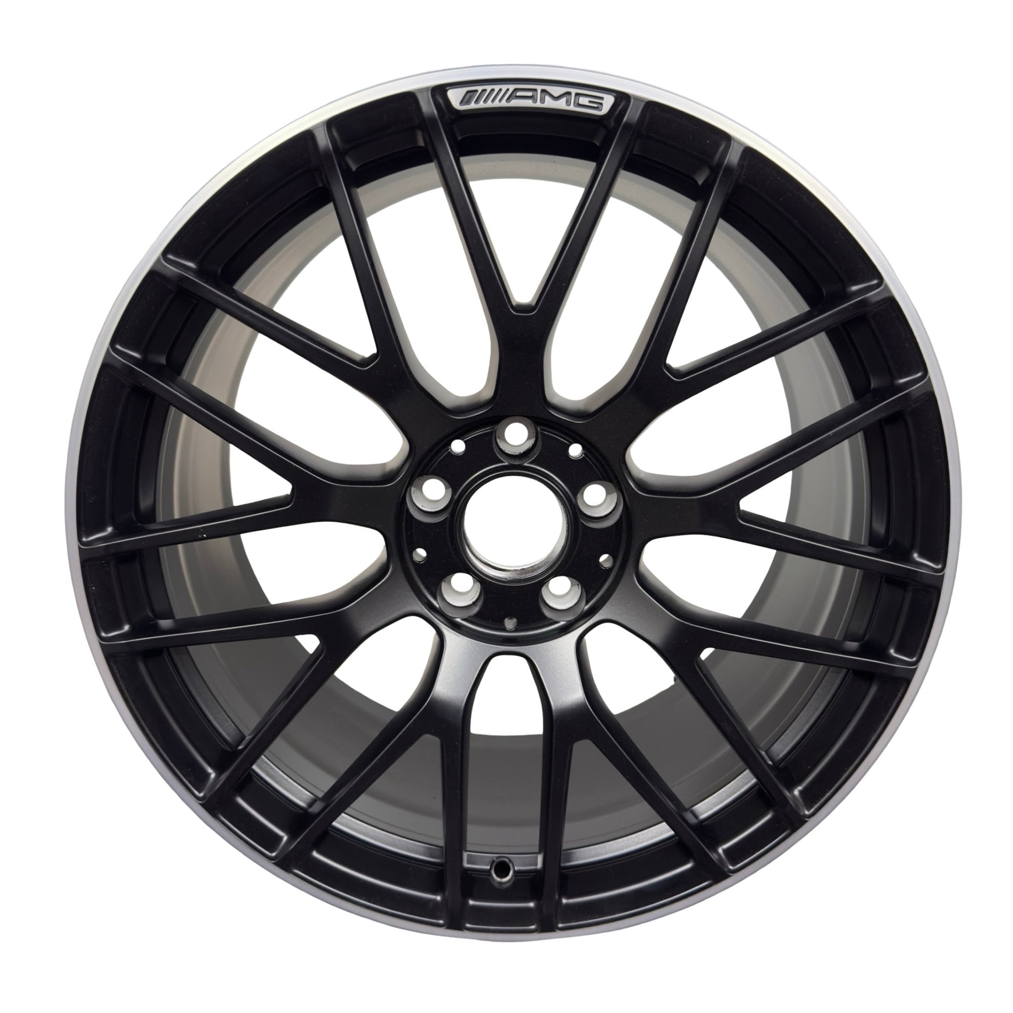 Genuine Mercedes C63 / C63S AMG W205 Multi Spoke 19 Inch Alloys Set of 4 A2054011800 A2054011700 - GERMAN PARTS