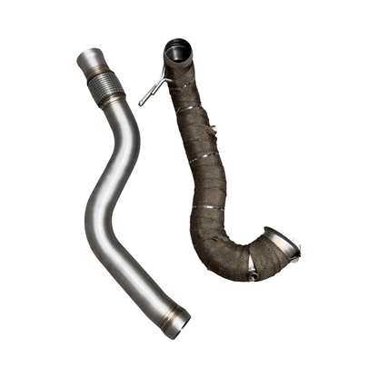 High-performance decat exhaust system for CLA45 AMG