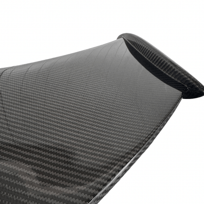 Carbon spoiler wing with plinth, perfect for AMG GTS enhancements