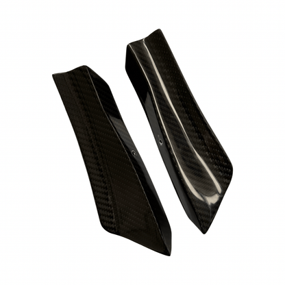 Mercedes Front Bumper Carbon Canards - GERMAN PARTS