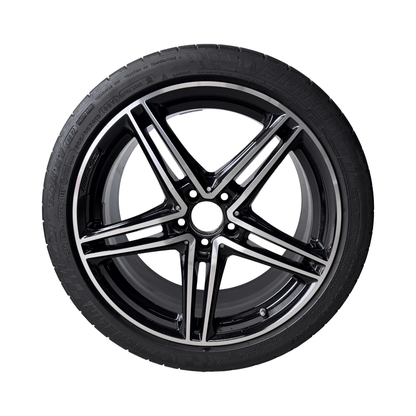 Mercedes AMG GTC / GTR C190 Multi Spoke 19 / 20 Inch Alloys Set of 4 A1904011900 A1904011800 - GERMAN PARTS