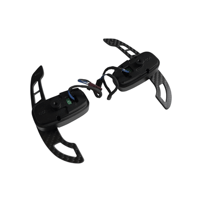 Mercedes AMG Steering Wheel Magnetic Paddle shifters 2015 - 2022 (CARBON) A0005453868 A0005453768 VERSION 2 - GERMAN PARTS