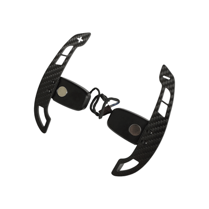 Mercedes AMG Steering Wheel Magnetic Paddle shifters 2015 - 2022 (CARBON) A0005453868 A0005453768 VERSION 2 - GERMAN PARTS