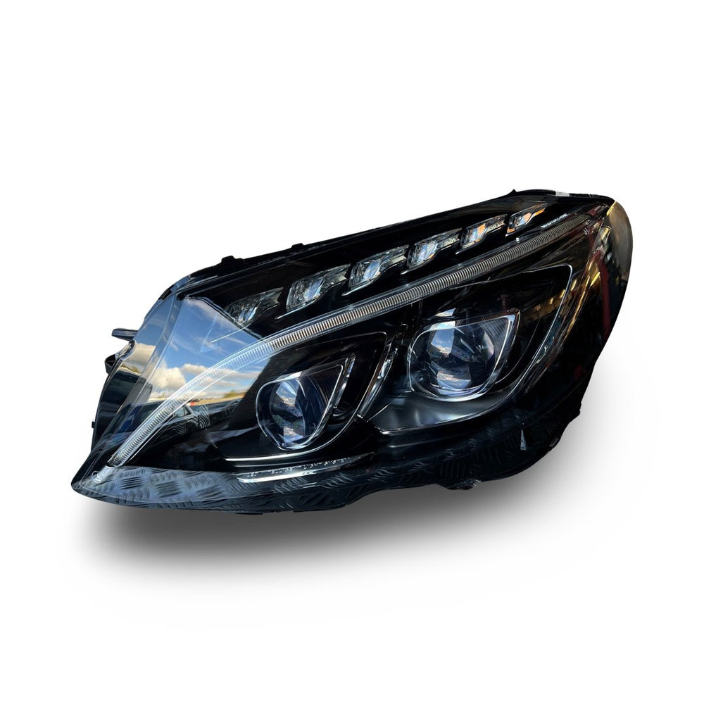 MERCEDES C CLASS W205 left side LED intelligent headlight PFL - GERMAN PARTS 