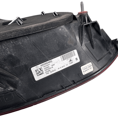 Mercedes C Class W205 O/S Right Rear Taillight A2059064803 - GERMAN PARTS