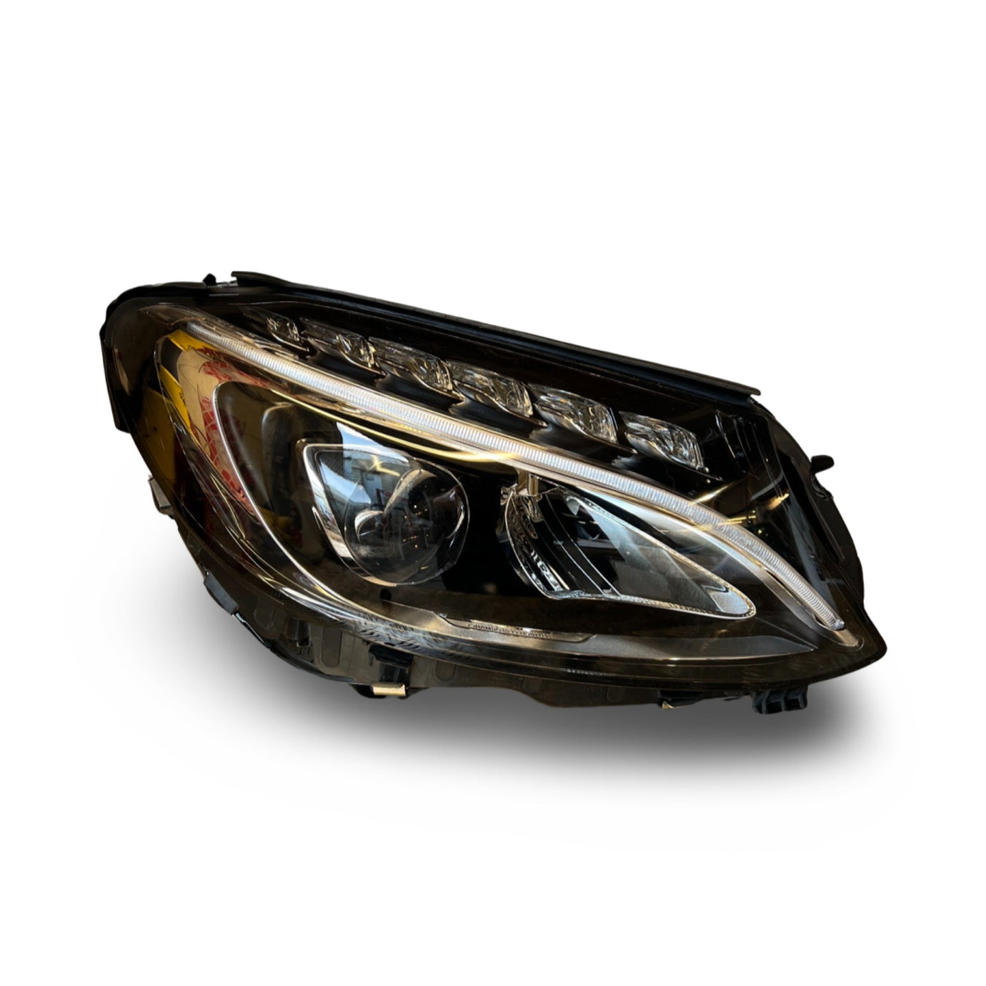 MERCEDES C CLASS W205 right side headlight static LED - GERMAN PARTS 