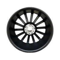 MERCEDES C43 FRONT ALLOY 7.5J ET33 A2054015400 MATTE BLACK DIAMOND FINISH - GERMAN PARTS 