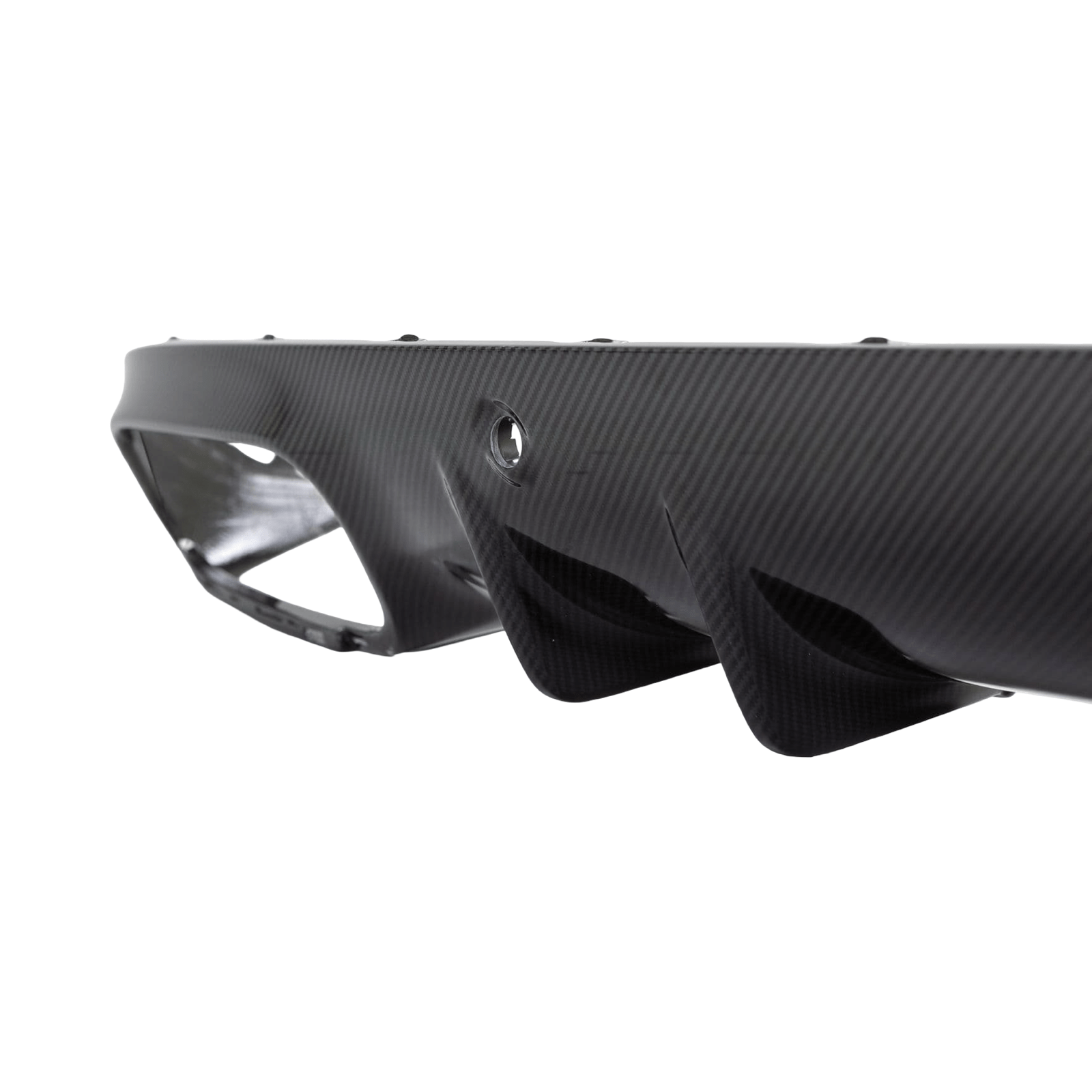 Mercedes C63 / C63s W205 Facelift Carbon Fibre Rear Bumper Diffuser OEM A2058857203 - GERMAN PARTS