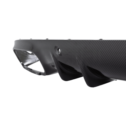 Mercedes C63 / C63s W205 Facelift Carbon Fibre Rear Bumper Diffuser OEM A2058857203 - GERMAN PARTS