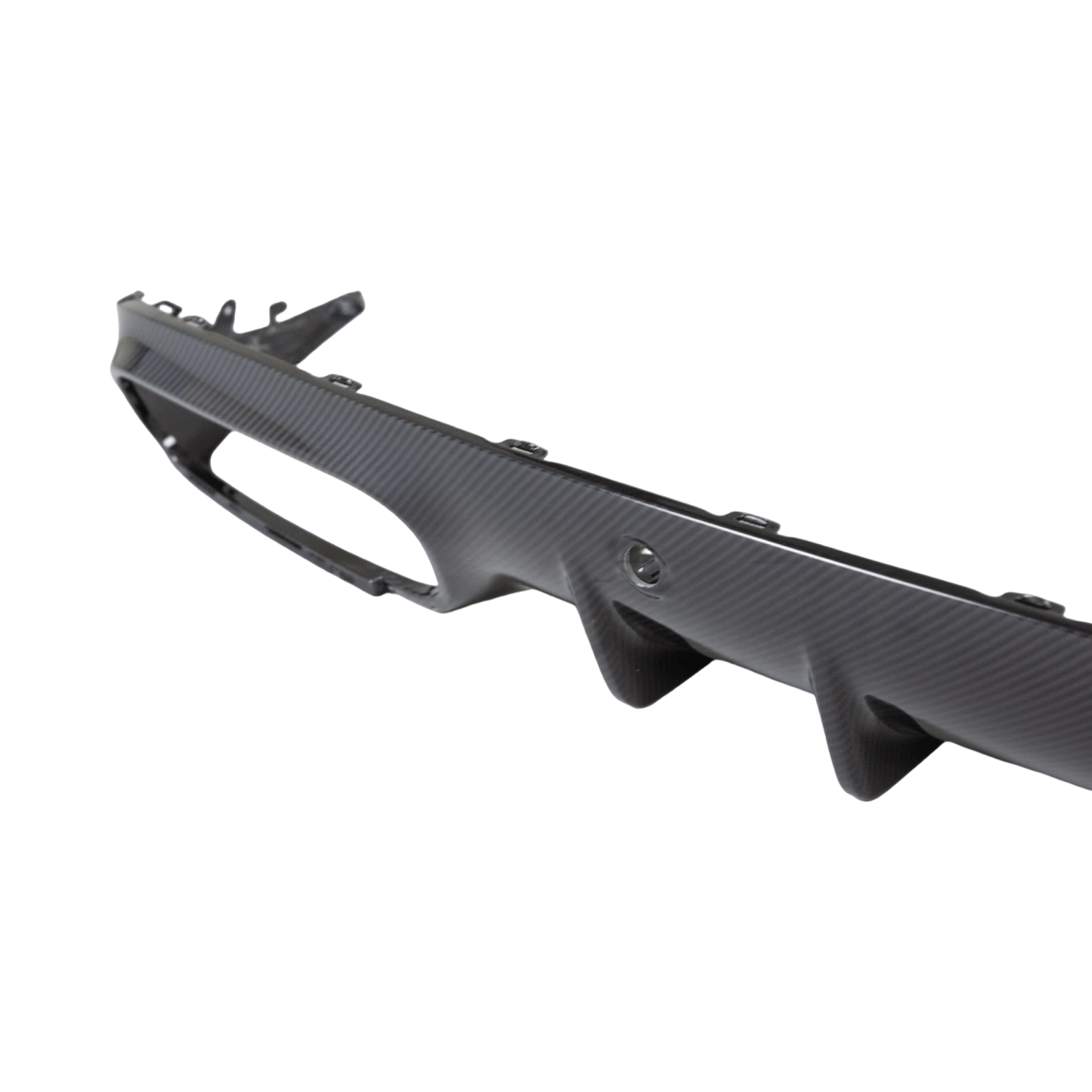 Mercedes C63 / C63s W205 Facelift Carbon Fibre Rear Bumper Diffuser OEM A2058857203 - GERMAN PARTS