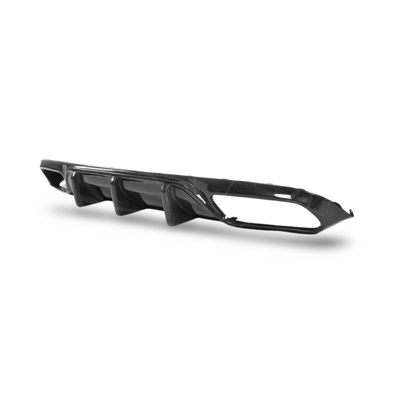 MERCEDES C63 W205 COUPE / CONVERTIBLE REAR CARBON DIFFUSER - 1ST EDITION - GERMAN PARTS 