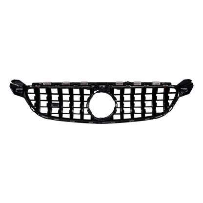 MERCEDES C63 W205 COUPE / SALOON PANAMERICANA GTR GRILLE 2014 - 2018 OEM LOOK - GERMAN PARTS