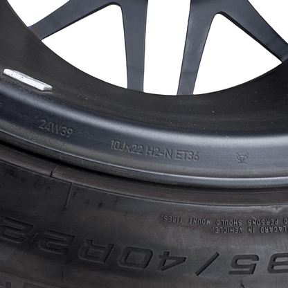 Mercedes G63 AMG W463 Multi Spoke 22 Inch Alloys Set of 4 With Tyres A4634012000 - GERMAN PARTS