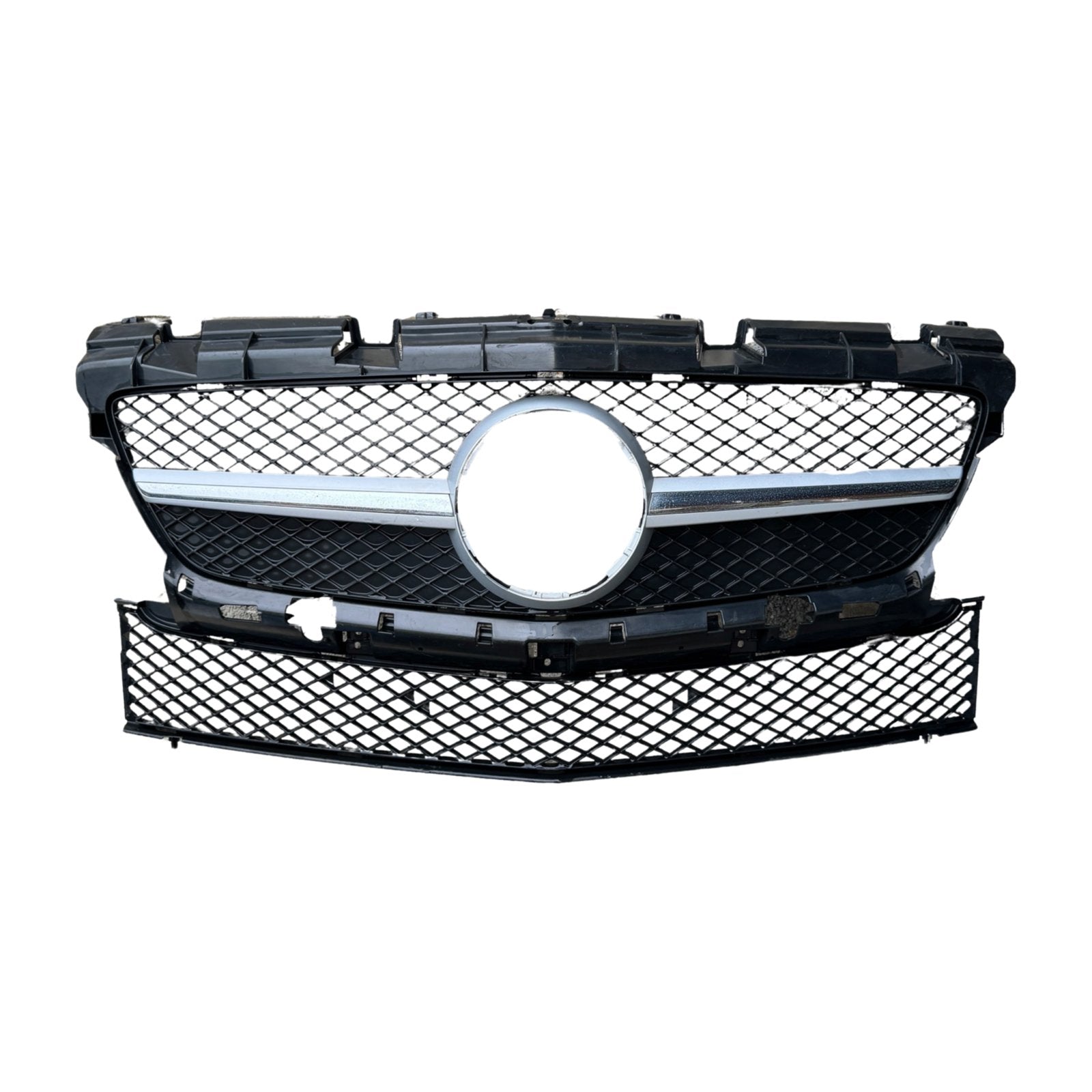 MERCEDES SLK R172 Front Bumper AMG Grille - GERMAN PARTS 